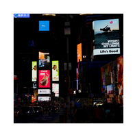 Pushunled P3 extérieur aéroport LED affichage 3D ventilateur hologramme support publicitaire écran mural vidéo pour la publicité extérieure