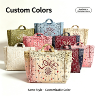 Sac fourre-tout bohème vintage en lin isolé de couleur unie, grande capacité, sac à bandoulière matelassé ouvert pour femme, idéal pour les voyages quotidiens en automne