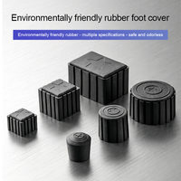 Bouchons ronds pour tubes, patins de protection pour pieds de meubles, tables et chaises, embouts de tube ronds en plastique, bouchons d'étanchéité pour trous, capuchons décoratifs