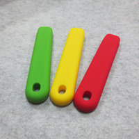 Manchon de protection en silicone pour poignées de casseroles et de poêles, idéal pour poêles à frire et planchas