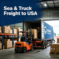 Transport maritime pour meubles surdimensionnés vers les États-Unis et l'Europe, DDP porte-à-porte, service tout-en-un, pratique et rapide.