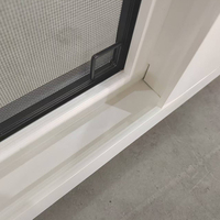Ventanas de Vinilo de Doble Unidad con Guillotina Individual de Fábrica WEIKA, Venta al por Mayor, Brida Americana con Diseño de Rejillas Inclinables