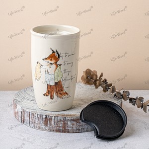 Coffret cadeau animal Tasse à café en <span class=keywords><strong>porcelaine</strong></span> <span class=keywords><strong>fine</strong></span> sans poignée Tasse en céramique de grande capacité Tasse personnalisée en <span class=keywords><strong>porcelaine</strong></span> osseuse - Product Image 3