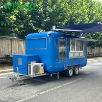 Camion de restauration rapide mobile CE avec équipement de cuisine complet, fabrication de glaces, carritos de traiteur, remorque alimentaire pour pizzas, foodtruck