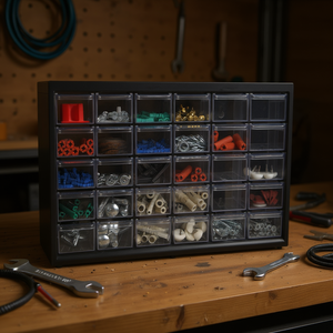 Coffre de rangement d'outils STANLEY à 30 tiroirs, armoire d'atelier compartimentée et organisée - Product Image 3