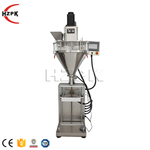 HZPK HZF-B Machine de remplissage semi-automatique verticale à vis sans fin pour épices, farine, lait en poudre et petites bouteilles avec pesage - Product Image 2