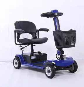 color optional mobility scooters electric 4 wheel with magnetic brake scooter for elderly