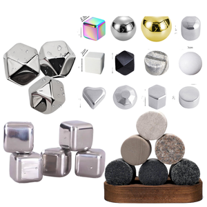 OEM ODM : <span class=keywords><strong>Glaçons</strong></span> en pierre de whisky inodores, carrés, ronds ou en forme de cœur, pour garder vos boissons fraîches - Product Image 1