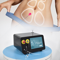 Machine de lipolyse Fibrelift 1470 nm pour l'élimination de la graisse du menton, lifting facial endolaser