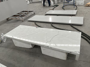 Brazil Artificial Quartz <b>Slab</b> Countertop Vanity Top Solid Surface Modern Design Polished Finish Customized Size MIYASTONE Brand - Product Image 2