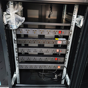 Server Rack Cabinet In 12u/15u/18u/22u/27u/32u/37u/42u Sizes 600*1000 Floor-Standing 19inch <strong>Network</strong> Rack Cabinet - Product Image 4