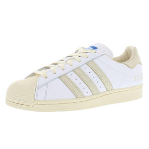 Chaussures Adidas Originals Superstar pour hommes Couleur : Chaussures Blanc/Blanc/Bleu 100% authentiques - Product Image 1