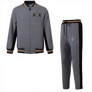 ชุดวอร์มกีฬาลำลองพิมพ์ลายแบบกำหนดเองจากโรงงาน เสื้อฮู้ดดี้และกางเกงจ็อกเกอร์สำหรับฤดูหนาว ผู้ชายไซส์ใหญ่ น้ำหนักเบา ระบายอากาศได้ดี - Product Image 3