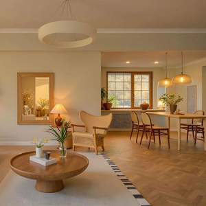 Rendu 3D de style minimaliste en bois pour les projets de maisons et d'appartements, pour la conception d'intérieur de salles de bain dans les hôtels et les villas - Product Image 1