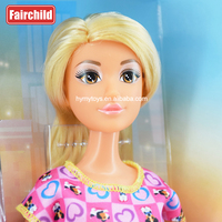 Poupées éducatives en vinyle de 11,5 pouces, modèle de jouet de mode, maison de poupée luxueuse avec fenêtre, boîte, pour filles de 3 à 6 ans, marque Fairchild