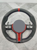 Volant en cuir noir au prix d'usine, compatible avec BMW F30 F10 E90
