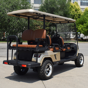 2024, горячая Распродажа, дешевая Высококачественная тележка для гольфа, 6-Местная удобная электрическая тележка для гольфа - Product Image 4