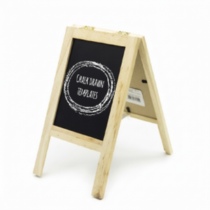 Tablero de exhibición de pie negro - Product Image 1