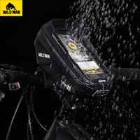 Bolsa para Bicicleta WILD MAN XT1, Impermeable, con Pantalla Táctil, para Manillar, MTB, Carretera, Funda para Teléfono, Accesorios para Bicicleta