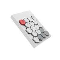 Dernière 2.4G Mini clavier numérique sans fil 15 touches Interface USB Clavier à membrane Diverses couleurs Nouveau produit