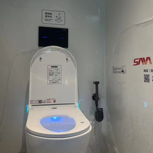 Prefabricated Sandwich Panel Modern Smart Toilet Unit with Automatic Operation for Outdoor Use - Product Image 2