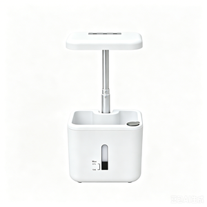 Maceta con Sistema <span class=keywords><strong>de</strong></span> Riego Automático y Luz LED <span class=keywords><strong>de</strong></span> Cultivo, Maceta Hidropónica con Nivel <span class=keywords><strong>de</strong></span> Agua Visible para el Hogar - Product Image 3
