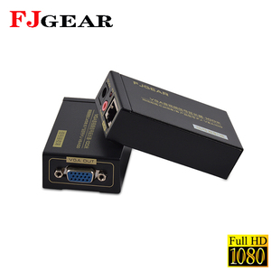FJGEAR Factory Audio and Video 1080P signal VGA <strong>Extender</strong> 100m Vga <strong>Extender</strong> Cat5 Vga <strong>Extender</strong> <strong>Usb</strong> - Product Image 4