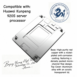 บล็อกระบายความร้อนด้วยน้ำสำหรับซีพียู Bykskis CPU-92OS-SRCPU Hua We Kunpeng 920S สำหรับเซิร์ฟเวอร์ AI ระบบระบายความร้อนด้วยน้ำและหน่วยความจำเซิร์ฟเวอร์ - Product Image 3