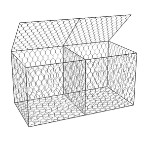 Gabion 와이어 메쉬 상자 도매 gabion 상자 육각 gabionbion 케이지 boxgabion 울타리 메이커 상자 2x1x1gabion 상자