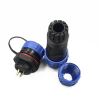 Conector de Cable Circular Impermeable IP68 WEIPU Serie SP, 3 Pines, SP17 SP13 SP16 SP21 SP11, Enchufe Eléctrico Macho y Hembra para Alimentación