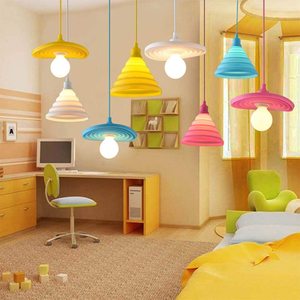 <span class=keywords><strong>Lampadario</strong></span> a sospensione pieghevole a LED in Silicone con paralume per cucina soggiorno camera da letto studio sala da pranzo - Product Image 3