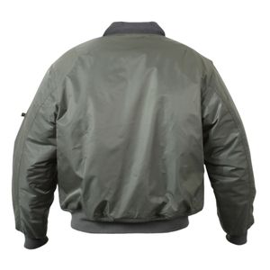 Blouson aviateur décontracté MA-1 imperméable personnalisé pour <span class=keywords><strong>homme</strong></span> – Coupe-vent d'hiver avec fermeture éclair - Product Image 3