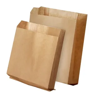 High Quality Biodegradable Washable Toast Bakery Bread Paper Bag Takeaway For Bread Roll And Clear Window