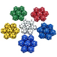 Dés à jouer polyédriques de luxe en acrylique DND20 personnalisables, à coins arrondis, 7 pièces gravées