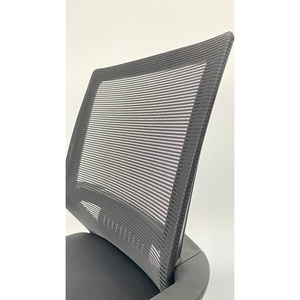 En iyi fiyat resepsiyon basit orta arka personel ofis ziyaretçi toplantı odası için file arkalıklı ofis koltuğu yüksek kalite döner personel sandalyeler - Product Image 5