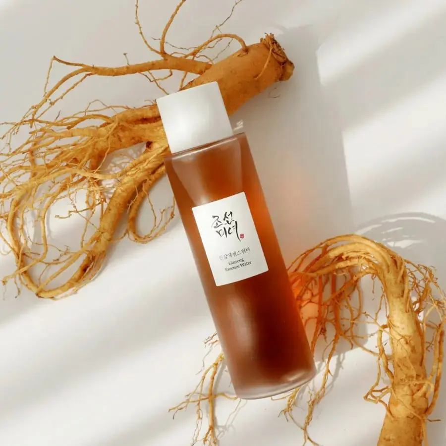 Soin de la peau végétalien coréen Produit de beauté Soin du visage Beauté de l'eau d'essence de ginseng Joseon