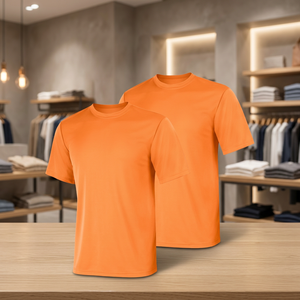 เสื้อยืดแขนสั้น Calvin Klein สำหรับผู้ชาย ผ้าเจอร์ซีย์ถักน้ำหนักเบา โพลีเอสเตอร์ 100% ผ้าเรียบ พิมพ์ลายสกรีน แห้งเร็ว - Product Image 3