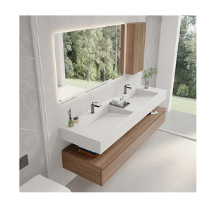 Cina all'ingrosso di fabbrica <span class=keywords><strong>Outlet</strong></span> Design armadi da bagno specchio bagno vanità per il bagno moderno - Product Image 1