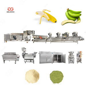 Equipo completamente comercial Máquina de envasado de harina de plátano Línea de procesamiento de polvo de ajuste de plátano verde con precio - Product Image 1
