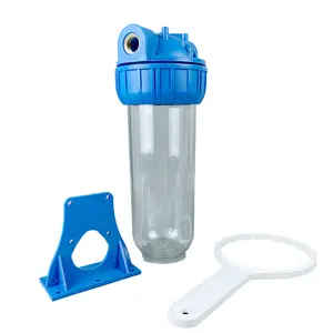 10 "Transparante Filterbehuizing Voorfilter Water Plastic Behuizing Voor Huishoudelijke Pre-Filtratie