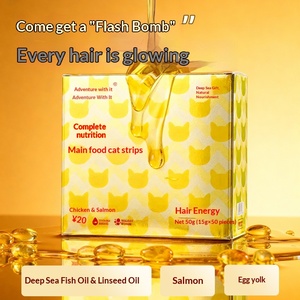 อาหารแมวแบบเปียก รสไก่ กระต่าย แซลมอน โปรตีน 45% เนื้อสด น้ำมัน<span class=keywords><strong>ปลา</strong></span> 50 ชิ้น บรรจุกล่อง ยี่ห้อแอดเวนเจอร์ ราคาปกติ - Product Image 2