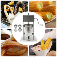 Machine à Churros Manuelle Commerciale 10L en Acier Inoxydable pour la Fabrication de Churros Longs Espagnols – Vente en Gros Usine