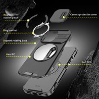 Casing HP Putar 360 Derajat Laris untuk Xiaomi Redmi A7 Pro 4G untuk Redmi 15C, Pelindung Kamera Anti Benturan, Penutup Belakang