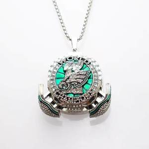 Nouveau Collier Pendentif Aigle Doré Tendance Sportif de Haute Qualité en Alliage Écologique pour Mariage, Vente Chaude en Gros, Meilleures Ventes - Product Image 6