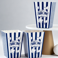 Großhandel preiswerte Einweg-Popcorn-Boxen Biologisch abbaubar aus Popcorn-Papier in Lebensmittel qualität