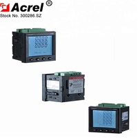 Acrel APM801 0.2S Kelas Multifungsi Network Power Meter dengan RS485 Modbus-RTU untuk Otomasi Industri