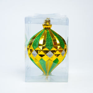 Boule de Noël de luxe de haute qualité, ornée de paillettes et de diamants, d'inspiration islamique, ornement suspendu pour les fêtes - Product Image 2