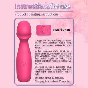 柔軟なワンドマッサージャーソフト曲げ可能なヘッドシリコーンバイブレーター強力なパーソナルマッサージャークリトリス G スポット刺激装置大人の大人のおもちゃ - Product Image 3