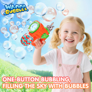 Muốn Bong Bóng Thỏ Hình Dạng Ngoài Trời Và Đảng Cho Trẻ Em Bong Bóng Shooter Tự Động Điện Súng Bong Bóng Với 145Ml Bong Bóng Giải Pháp - Product Image 2
