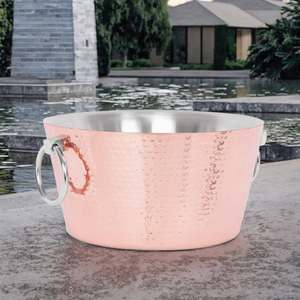 High Quality Insulated Stainless Steel Large Ice <b>Bucket</b> Parties American Style Anchored <b>Metal</b> Ice <b>Bucket</b> ice <b>bucket</b> - Product Image 3